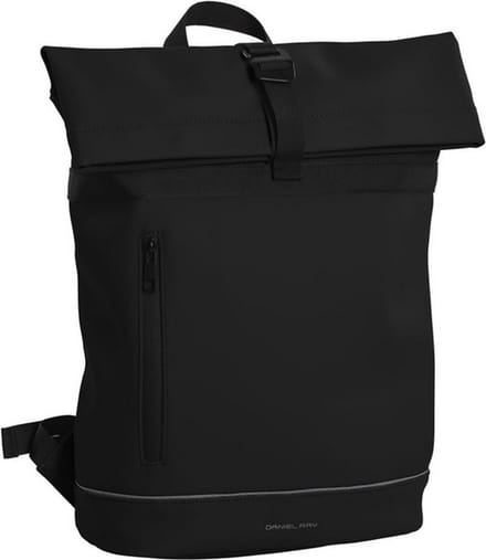 Daniel Ray Alexandrie Rolltop Laptop Rugzak Waterproof - 15,6 inch - Zwart