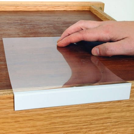 Verplaatsbare Planketikethouders - 10 Stuks - Duidelijk PVC