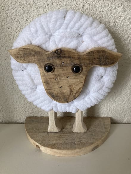 Schaap - Hout - 11x17 cm