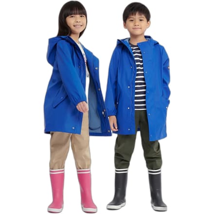 Iconische waterdichte gewaxte jas voor kinderen Aigle