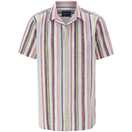Babista herren Overhemd Met Korte Mouwen - 39/40 - rood - Plus Size