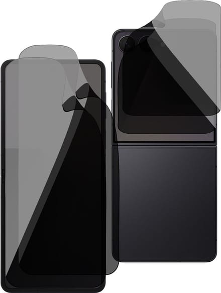 Privacy Screenprotector geschikt voor Samsung Galaxy Z Flip 7 - 2x FlexGuard Screen Protector