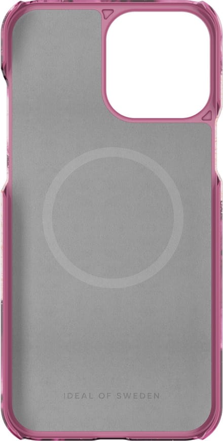 ideal of sweden met magnetische ring case geschikt voor Apple iphone 12 pro max/13 pro max golden ruby marble