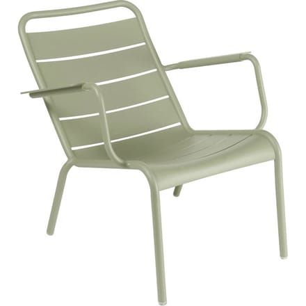 Fermob - LUXEMBOURG lage fauteuil - 65 lindegroen mat