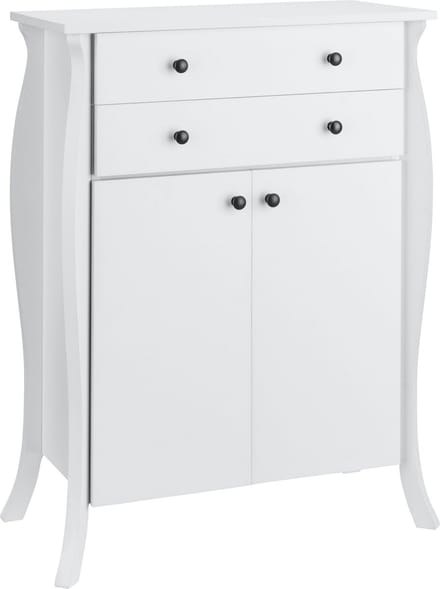 Ludwig-Kast - 2-deuren 2-laden - Wit