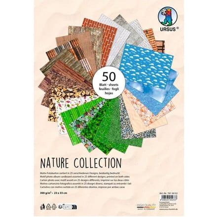 Motief fotokarton collectie "Nature"