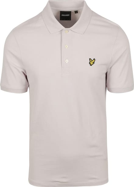 Lyle and Scott Polo Lilac Mist - Maat M - Heren