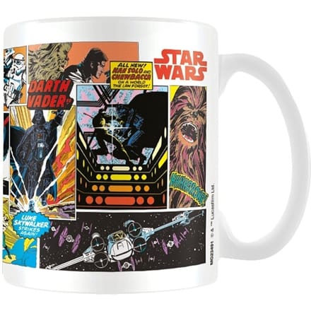 Star Wars Strip Paneel Mok (Veelkleurig)
