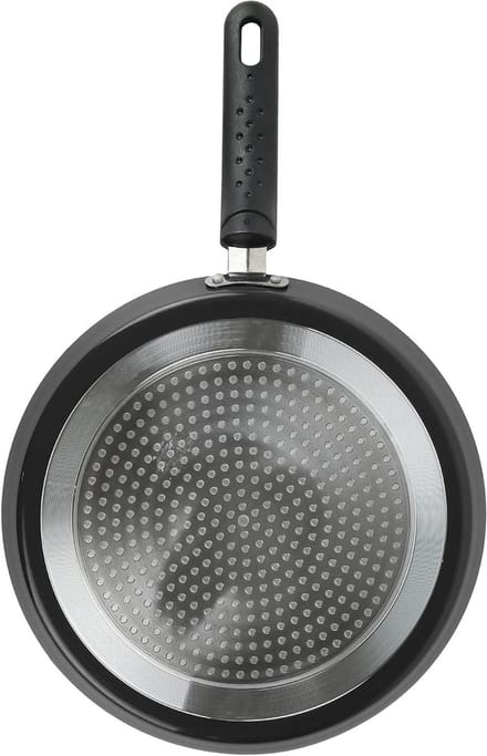 Crêpepan - Pannenkoekenpan - Lekker Bakken - Inductie Geschikt - 26 cm - Zwart