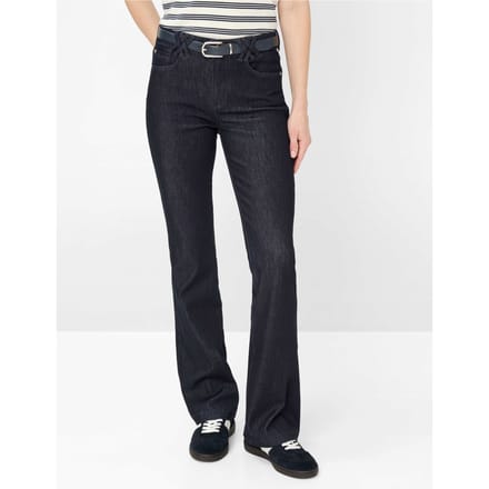 Brax Dames Jeans  Style SHAKIRA BOOT CLEAN DARK BLUE, denim donkerblauw, maat 46