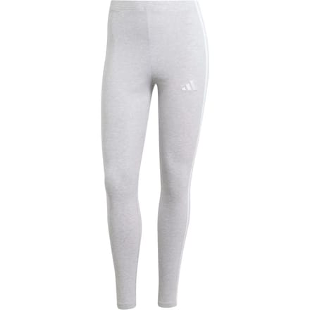 Adidas Sportswear Essentials 3-Stripes Katoenen Legging - Dames - Grijs