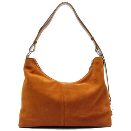 Núnoo Rio Suede Pecan Brown Taglia: OS | Borse a mano Outlet | Unisex | Marrone
