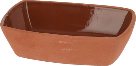 Tapasschaaltje/serveerschaaltje - Terracotta - 170 ml - 13 x 9 cm