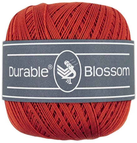 Durable Blossom - 2239 Brick - Verfijnd Gemerceriseerd Katoen Garen