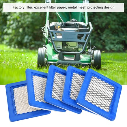 5 stuks Luchtfilter voor JOHN DEERE PT15853 voor 491588 491588S 399959 wit