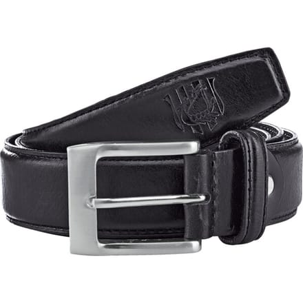Babista herren Leren Riem - 85 - zwart - Plus Size