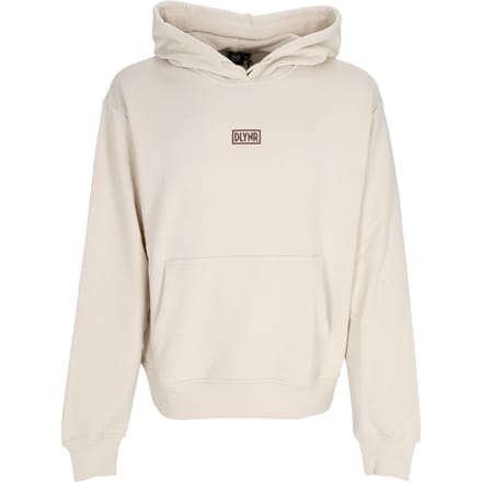 Lichtgewicht sweatshirt met capuchon voor heren, 3D Box-logo, hoodie, beige