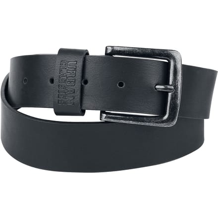 Urban Classics Riem - Leather Imitation Belt - zwart