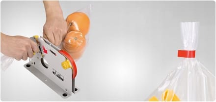 Afsluittape Zakjes 12mm transparant - 1 stuk