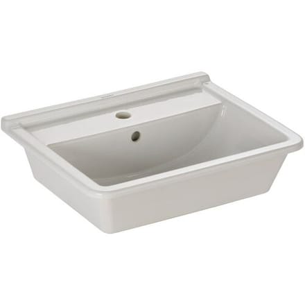Duravit Starck 3 built-in washbasin 56 cm with 1 tap hole