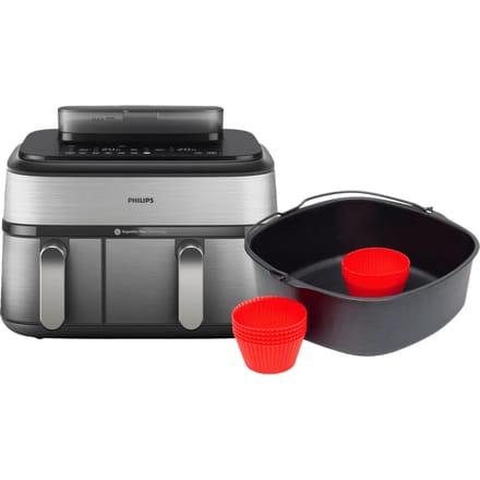 Philips 5000 Series Dual Basket NA555/00 + Bakmeesterset