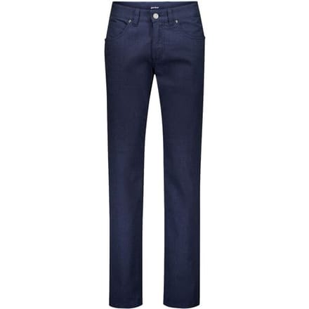 Gardeur Broek Bill Luxury Comfort Subtle Texture Pattern Business Hero Marine / male