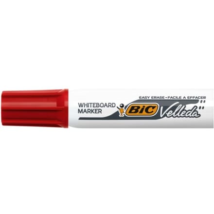 Whiteboardmarker Bic Velleda 1781 schuin large rood