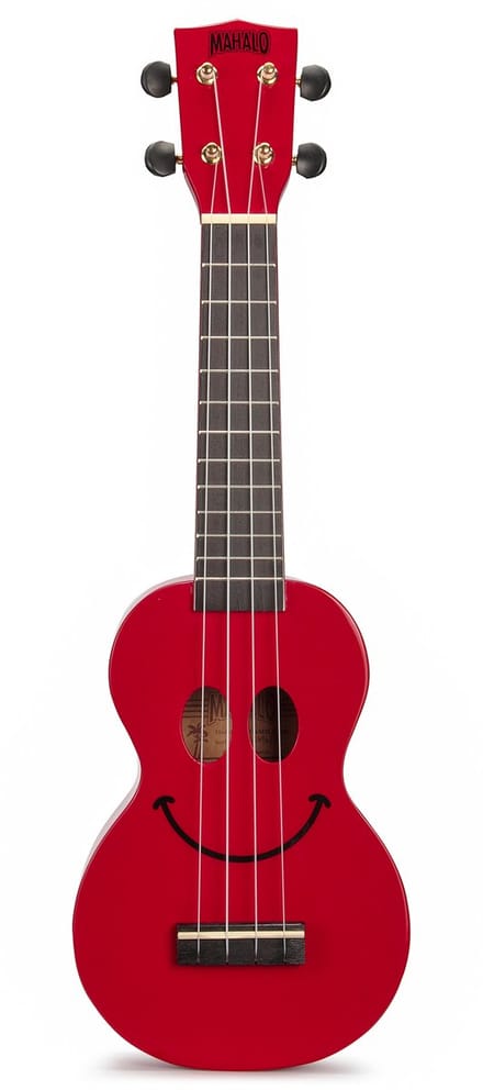 Soprano ukelele - Mahalo U-SMILE - Smiley Series - Rood