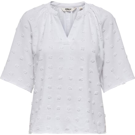 Only Ivana V-Neck Shirt Dames - Maat M