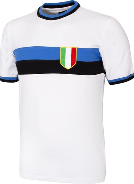 COPA - Inter Milan Uitshirt 1964/65 Retro Voetbalshirt - Heren - Wit - S