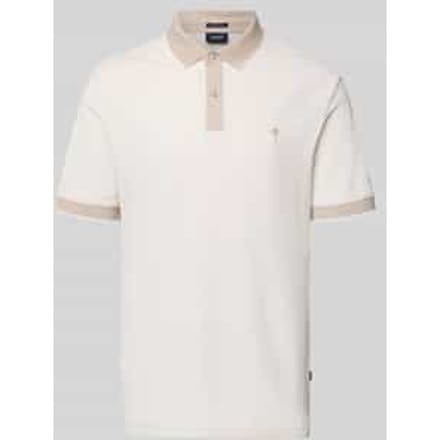 regular fit poloshirt met labelstitching model 'Percyco'