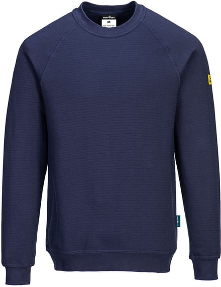 Portwest Anti-statisch ESD Sweatshirt AS24 - Marine - XXL