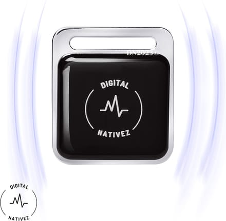 Digital Nativez Bluetooth tracker - compacte Tag - Bluetooth - Koffer Tag - geschikt voor Android en IOS - Geen abonnement - Waterdicht - Wereldwijde dekking - inclusief keykoord en batterij -