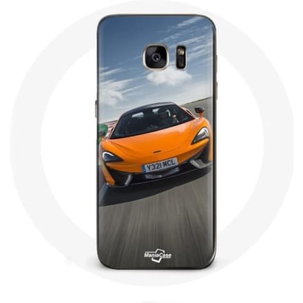 Case voor Samsung Galaxy S7 Edge Formule 1 McLaren Oranje