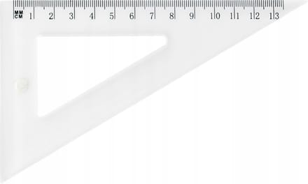 Transparante Winkelhaak 13,5 cm / 60 graden - Grand GR-853T