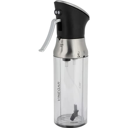 Olie- en Azijn Spuitfles Pot Dispenser Controleerbaar Keukengerei white