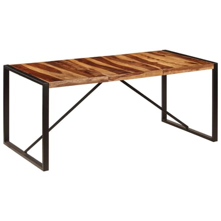 vidaXL Eettafel 180x90x75 cm massief acaciahout
