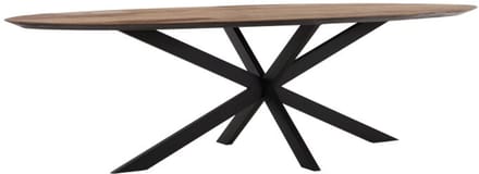 Eettafel Clermont ovaal - 240x120cm - naturel