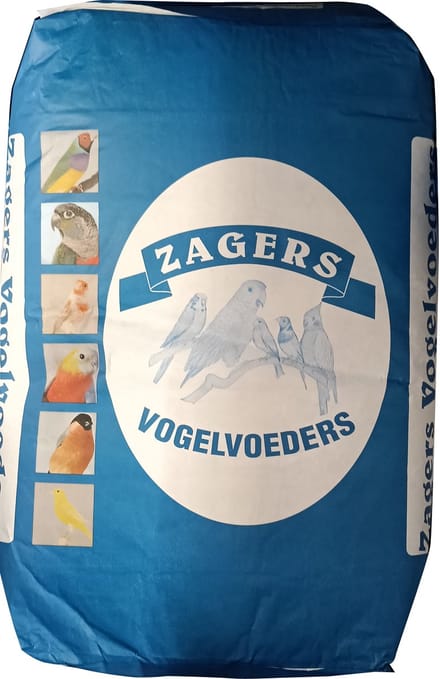 Zagers parkietenvoer grof met pit 18 kg