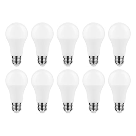 Modee E27 LED Lamp 18.5W - 1900lm - 2700K - Warm Wit - LED Globe A65 - 10 stuks