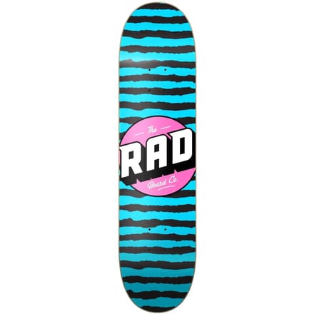Skateboard RAD Board Stripes Logo