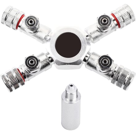 Distributeur multi-voies, régulateur d'aquarium, vanne de séparation de CO2, aquarium(4 façons) white