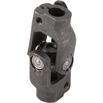 Joint Universel à Billes de Direction 22T Double D Phosphaté Diamètre de Trou 14mm pour VTT UTV Go Cart gray