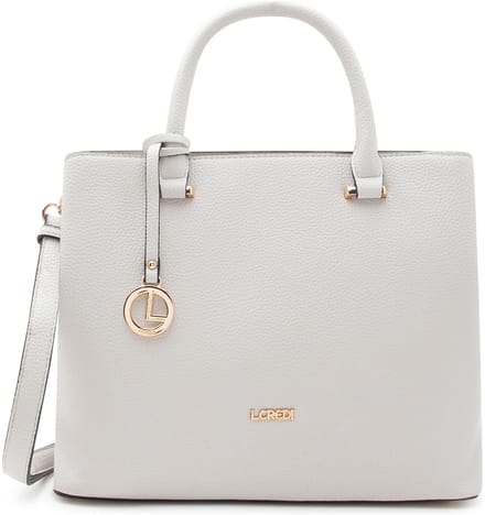 L.CREDI Handtas Maxima 28 cm - Dames - light gray
