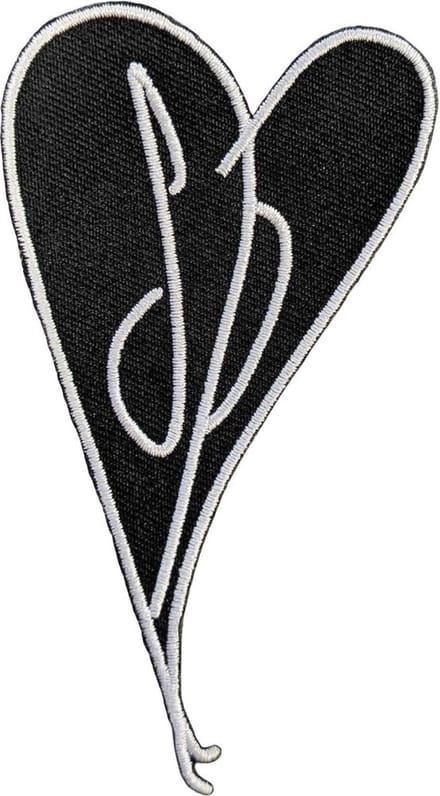 Smashing Pumpkins - Gish Heart Patch - Zwart
