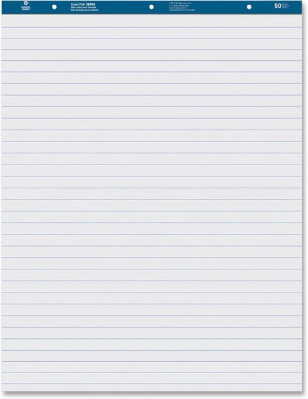 Groot Notitieblok voor Presentaties en Brainstormen - Ezelblok met Stevig Papier, 2 per doos
