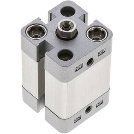 ISO 21287 Compacte Dubbelwerkende Cilinder 20-15mm - Magnetisch