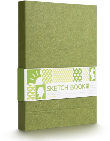 Arrtx - Schetsboek - A5 - Hardcover - 60 vellen tekenpapier 180gr