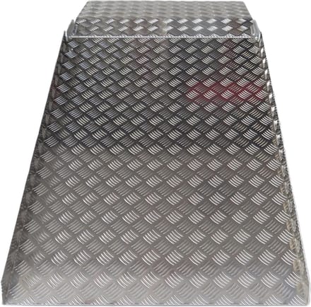 Verstelbare Aluminium Drempelhelling voor Rolstoel en Laden - Mobiele Oprit