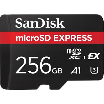 SANDISK MicroSDXC Express - 256GB - Nintendo Switch 2 compatible